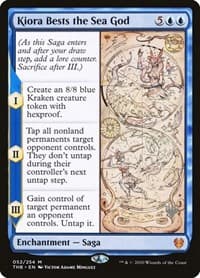 Kiora Bests the Sea God - Promo Pack: Theros Beyond Death - Magic: The Gathering card