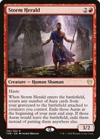 Storm Herald - Promo Pack: Theros Beyond Death - Magic: The Gathering card
