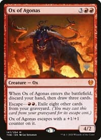 Ox of Agonas - Promo Pack: Theros Beyond Death - Magic: The Gathering card