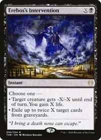 Erebos's Intervention - Promo Pack: Theros Beyond Death - Magic: The Gathering card
