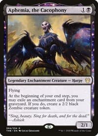Aphemia, the Cacophony - Promo Pack: Theros Beyond Death - Magic: The Gathering card