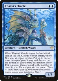 Thassa's Oracle - Promo Pack: Theros Beyond Death - Magic: The Gathering card