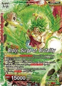 Broly // Broly, Surge of Brutality - Promotion Cards - Dragon Ball Super: Masters card