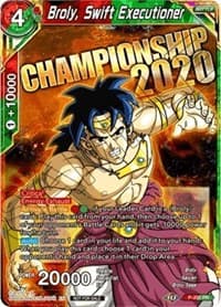 Broly, Swift Executioner - Promotion Cards - Dragon Ball Super: Masters card