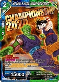 Son Gohan & Piccolo, Reliable Reinforcements - Promotion Cards - Dragon Ball Super: Masters card