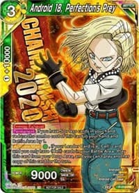 Android 18, Perfection's Prey - Promotion Cards - Dragon Ball Super: Masters card