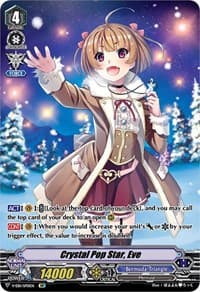 Crystal Pop Star, Eve (SP) - V-EB11: Crystal Melody - Cardfight Vanguard card