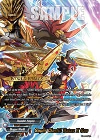 Super Clash!! Batzz X Gao - Bushiroad Event Cards - Future Card BuddyFight card