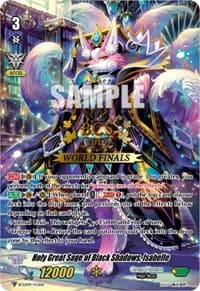 Holy Great Sage of Black Shadows, Isabelle - Bushiroad Event Cards - Cardfight Vanguard card