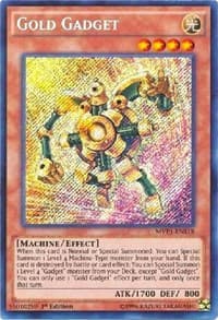 Gold Gadget - The Dark Side of Dimensions Movie Pack: Secret Edition - YuGiOh card