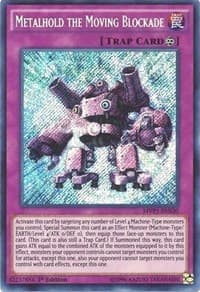 Metalhold the Moving Blockade - The Dark Side of Dimensions Movie Pack: Secret Edition - YuGiOh card
