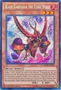 Blade Garoodia the Cubic Beast - The Dark Side of Dimensions Movie Pack: Secret Edition - YuGiOh card