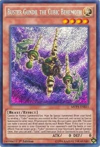 Buster Gundil the Cubic Behemoth - The Dark Side of Dimensions Movie Pack: Secret Edition - YuGiOh card