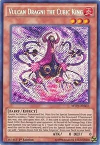 Vulcan Dragni the Cubic King - The Dark Side of Dimensions Movie Pack: Secret Edition - YuGiOh card