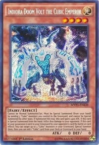 Indiora Doom Volt the Cubic Emperor - The Dark Side of Dimensions Movie Pack: Secret Edition - YuGiOh card