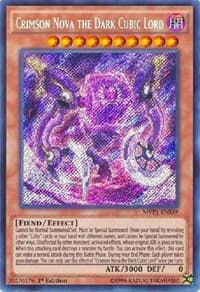 Crimson Nova the Dark Cubic Lord - The Dark Side of Dimensions Movie Pack: Secret Edition - YuGiOh card