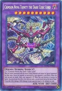 Crimson Nova Trinity the Dark Cubic Lord - The Dark Side of Dimensions Movie Pack: Secret Edition - YuGiOh card