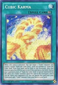 Cubic Karma - The Dark Side of Dimensions Movie Pack: Secret Edition - YuGiOh card