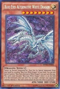 Blue-Eyes Alternative White Dragon - The Dark Side of Dimensions Movie Pack: Secret Edition - YuGiOh card