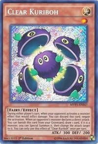 Clear Kuriboh - The Dark Side of Dimensions Movie Pack: Secret Edition - YuGiOh card