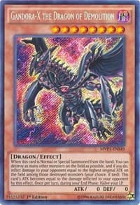 Gandora-X the Dragon of Demolition - The Dark Side of Dimensions Movie Pack: Secret Edition - YuGiOh card