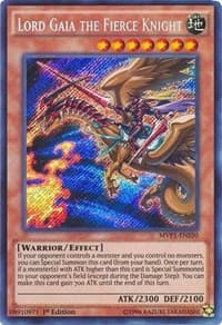Lord Gaia the Fierce Knight - The Dark Side of Dimensions Movie Pack: Secret Edition - YuGiOh card