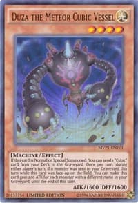 Duza the Meteor Cubic Vessel - The Dark Side of Dimensions Movie Pack: Secret Edition - YuGiOh card