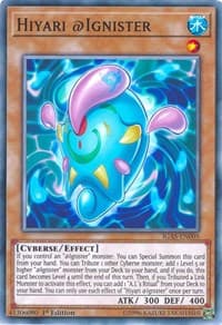 Hiyari @Ignister - Ignition Assault - YuGiOh card