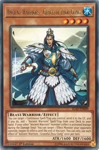 Ancient Warriors - Graceful Zhou Gong - Ignition Assault - YuGiOh card