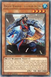 Ancient Warriors - Eccentric Lu Jing - Ignition Assault - YuGiOh card