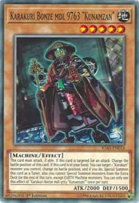 Karakuri Bonze mdl 9763 "Kunamzan" - Ignition Assault - YuGiOh card