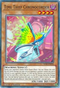 Time Thief Chronocorder - Ignition Assault - YuGiOh card