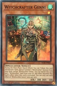 Witchcrafter Genni - Ignition Assault - YuGiOh card