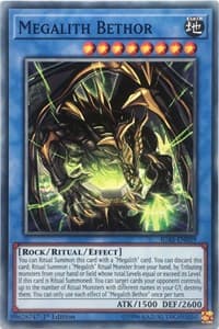 Megalith Bethor - Ignition Assault - YuGiOh card