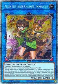 Aussa the Earth Charmer, Immovable (Starlight Rare) - Ignition Assault - YuGiOh card