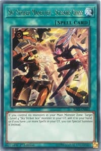 Sky Striker Maneuver - Scissors Cross - Ignition Assault - YuGiOh card