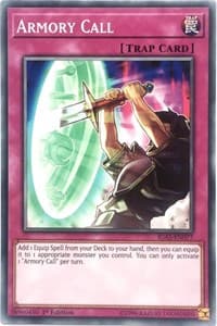 Armory Call - Ignition Assault - YuGiOh card