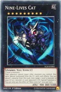 Nine-Lives Cat - Ignition Assault - YuGiOh card