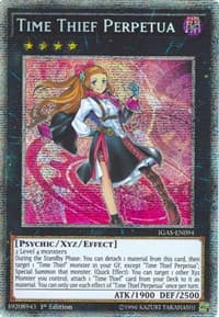 Time Thief Perpetua (Starlight Rare) - Ignition Assault - YuGiOh card