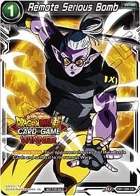 Remote Serious Bomb - Tournament Promotion Cards - Dragon Ball Super: Masters card