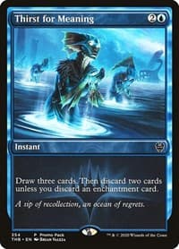 Thirst for Meaning - Promo Pack: Theros Beyond Death - Magic: The Gathering card