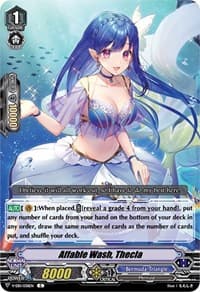 Affable Wash, Thecla - V-EB11: Crystal Melody - Cardfight Vanguard card
