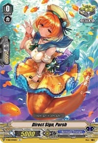 Direct Sign, Pursh - V-EB11: Crystal Melody - Cardfight Vanguard card