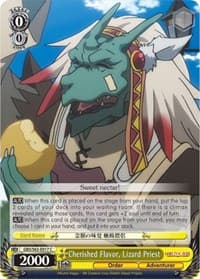 Cherished Flavor, Lizard Priest - Goblin Slayer - Weiss Schwarz card