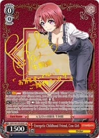 Energetic Childhood Friend, Cow Girl (SP) - Goblin Slayer - Weiss Schwarz card