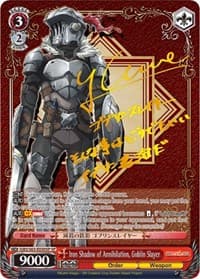 Iron Shadow of Annihilation, Goblin Slayer (SP) - Goblin Slayer - Weiss Schwarz card