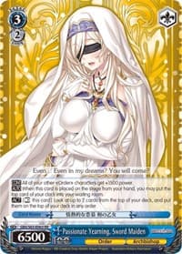 Passionate Yearning, Sword Maiden - Goblin Slayer - Weiss Schwarz card
