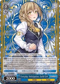 Everyday Anticipation, Guild Girl (SR) - Goblin Slayer - Weiss Schwarz card