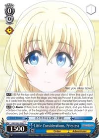 Little Considerations, Priestess - Goblin Slayer - Weiss Schwarz card