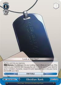 Obsidian Rank - Goblin Slayer - Weiss Schwarz card